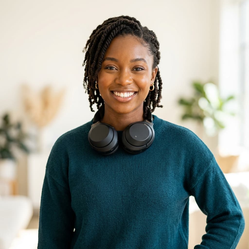 Smiling professional woman